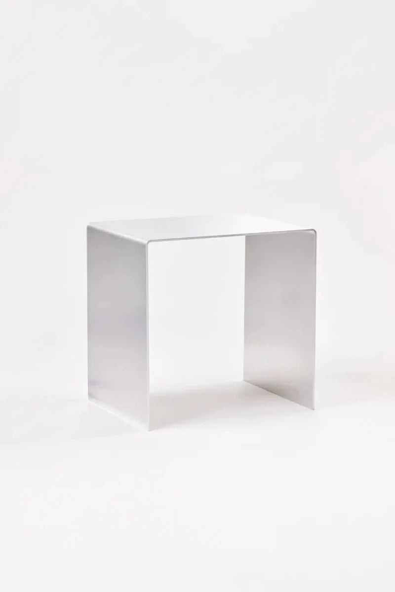 FARO_1 | Aluminium hjørnebord, 40 cm - RÅM