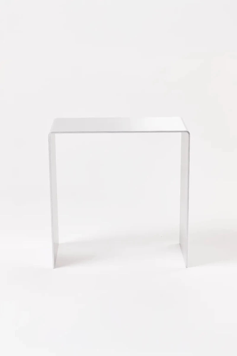 FARO_1 | Aluminium hjørnebord, 40 cm - RÅM