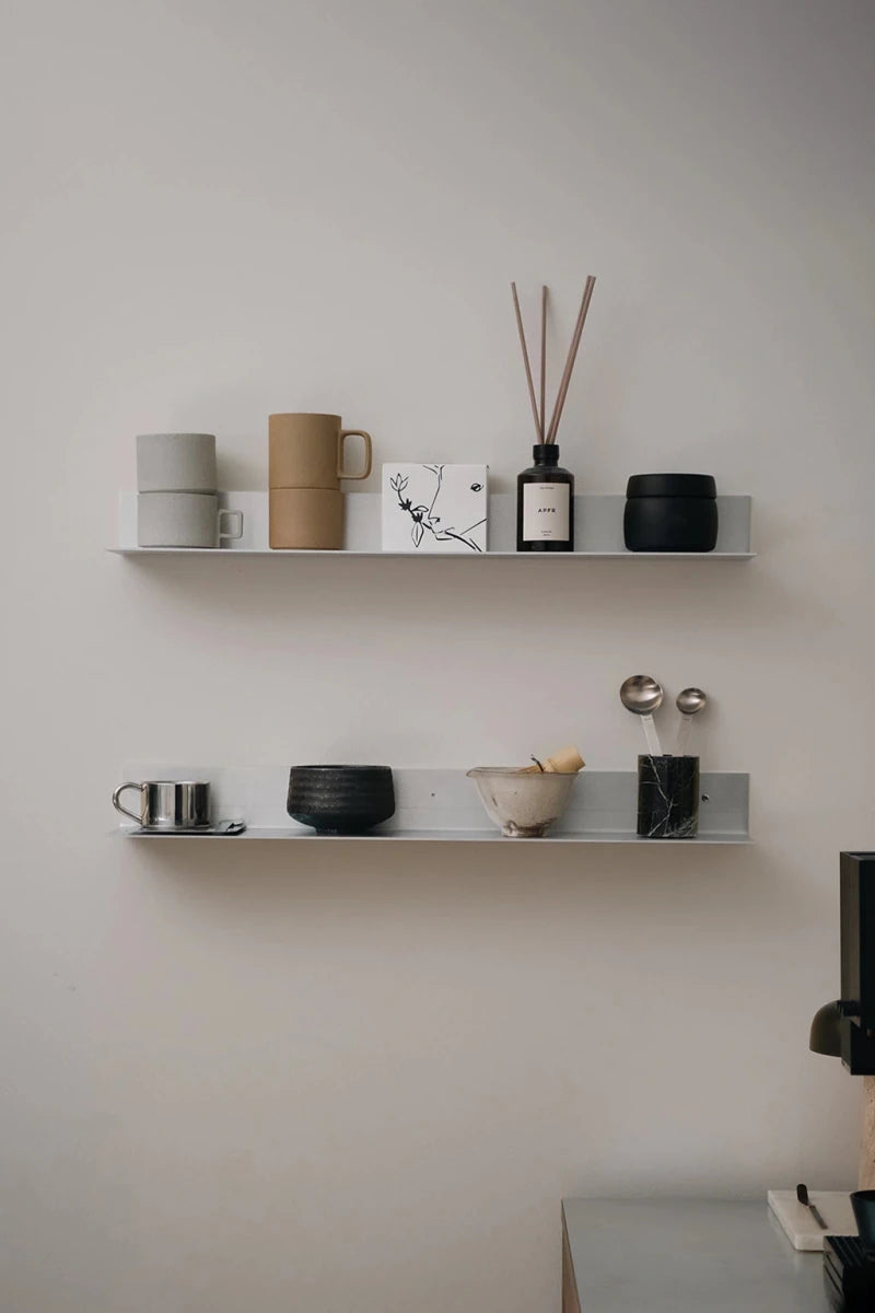 LOMA_2 | Aluminium hylde, 75 cm - RÅM