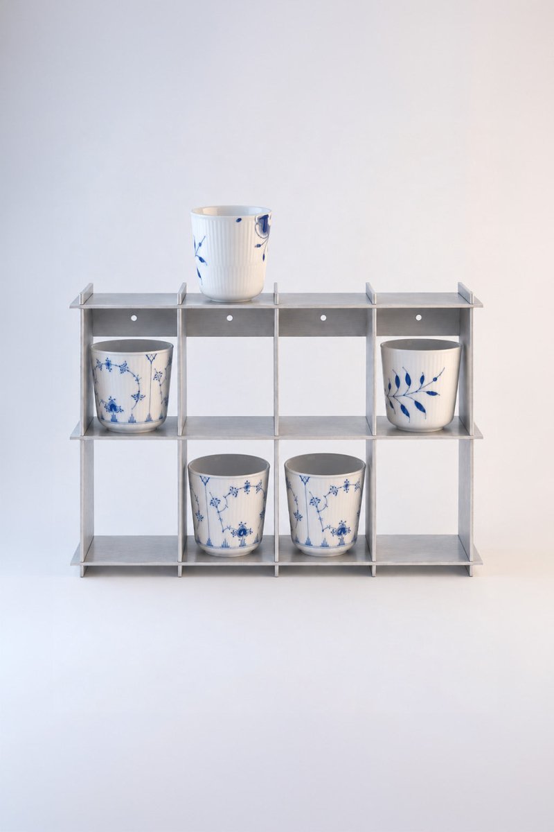 LOMA_5 | Aluminium reol - RÅM